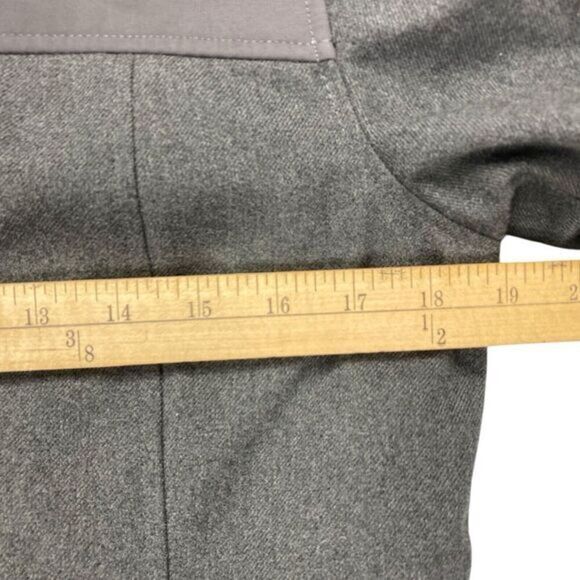 Merrell Select Dry Pea Coat XS Gray Insulated Winter Long Classic Elegant Jacket - Picture 10 of 16